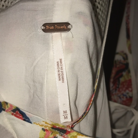 NWOT Free people floral dress/tunic - Picture 4 of 4